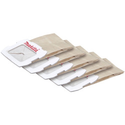 Makita 195134-3 Filter bag set 5 pcs for clean Dust collection