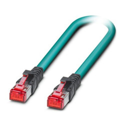 Kabel kat. 6a Cat6a długość 300mm Z zakończeniem Phoenix Contact Poliuretan