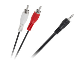 Kabel JACK 3,5-2 x RCA 1,5m