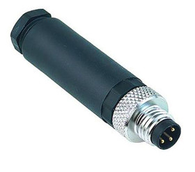Złącze okrągłe 3-pinowe M8 Kabel Wtyk RS PRO Męski IP67 CNM08