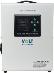 Przetwornica VOLT POLSKA SINUSPRO 1200E PLUS 12V 800/1200W LiFePO4, MENU
