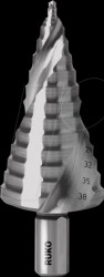 101653 UC Stufenbohrer 9 - 38 mm, FLOWSTEP TIP, HSS