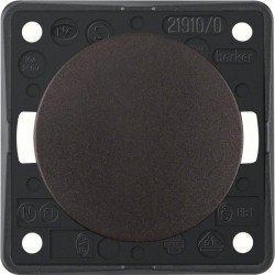 Integro Flow Łącznik klawiszowy przyciskowy zwierny brązowy mat 936712501