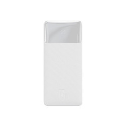 POWERBANK BASEUS 20000mAh 15W 2xUSB, USB-C, Biały PPBD050102