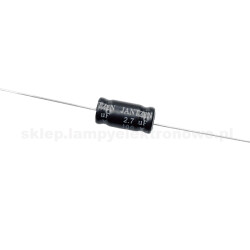 Kondensator 2.7uF/100V Bipolar Axial EleCap Jantzen