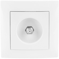 Gniazdo RTV VCX WESA LC 45 Biały