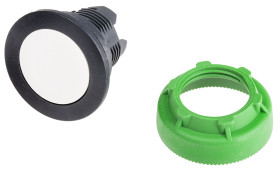 Przycisk, Ø 37mm, IP66, IP67, IP69K, kolor: Biały, Schneider Electric, Harmony