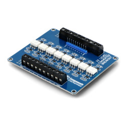 Jednokierunkowy konwerter poziomów logicznych - 8-kanałowy z izolacją - SB Components SKU24100
