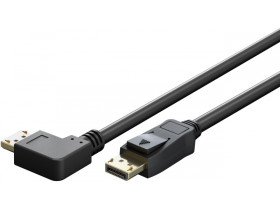 Kabel DisplayPort 2.0/2.1, 54 Gbit/s 8K/144 Hz DSC 1m