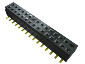 Gniazdo PCB 7 -pinowe 2 -rzędowe raster: 1mm Gniazdo Pionowy SMD