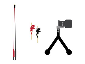 Zestaw akcesoriów do sond pomiarowych, Zestaw akcesoriów, do użytku z: Głowica DL-HCM