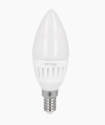 LED line PRIME żarówka LED E14 9W 4000K neutralna 1260lm CERAMICZNA C37 ŚWIECZKA 5 lat gwar.