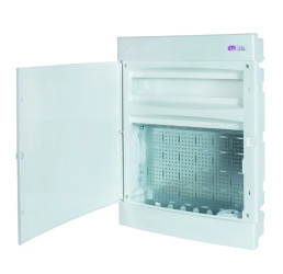 Obudowa podtynkowa MEDIA z rzędem pod modułówkę wyposażona w płytę i gniazdko ECM 3X18PO MEDIA-MOD 001101319