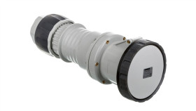 Gniazdo Przenośne 4P 125A 500V Czarne Ip67 7H Gw62062h