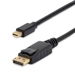Kabel DisplayPort długość 3m B: Display Port A: Złącze DP (Display Port) Mini męskie v. 1.2 StarTech.com 4K @ 60 Hz