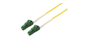 Kabel Światłowodowy Roline 9/125 M Os2, Lc/Lc, Lsoh, Apc, Simplex, Żółty, 2 M