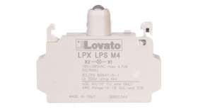 Oprawka Z Led Czerwona 185-265V Ac Lpxlpsm4