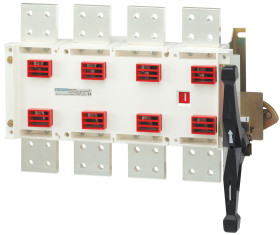 Rozłącznik bezpieczeństwa w obudowie 4-biegunowy-biegunowy 1250A Socomec