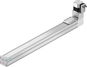 Siłownik liniowy elektryczny długość skoku 600mm obciążenie 200N Festo Napięcie wejściowe 24V dc Mikrosiłownik liniowy