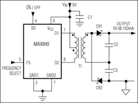 Isolated Transformer Driver for PCMCIA Applications
