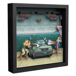 Street Fighter: Car Scene Pixel Frame (9x9") [Discontinued]