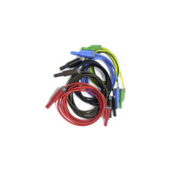 HT Instruments 2008250 KIT TLS-5 5 Test Leads 2m CAT IV 600V 20A PVC