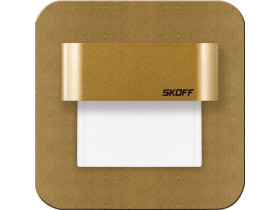 Oprawa schodowa SALSA LED Light 10 V DC 0,8 W IP 20 LED 3000 K mosiądz mat ML-SAL-M-H-1-PL-00-01 SKOFF