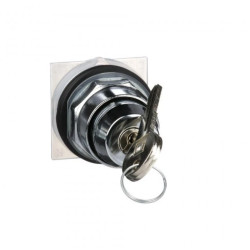 Harmony 9001K Przełącznik 2 pozycyjny, czarny, stabilny, z kluczem, E cam, metalowy