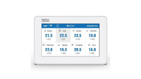 Tech M-9R - Panel Kontrolny Do Listwy L-9R Przewodowy Kolor Biały