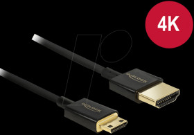 84787 HDMI a Male &gt; HDMI Mini C Male 4K 0.5 m