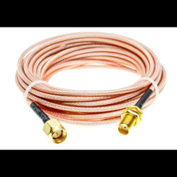 Kabel SMA M–SMA F – Przewód RF 0,5 m