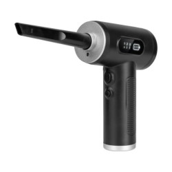 Dmuchawa , kompresor , 3 poziomy , latarka , 75W, 5 końcówek, bateria 6 000 mAh, TEESA