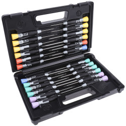 Zestaw wkrętaków Bahco Sześciokątne; Phillips; Pozidriv; płaskie; Torx 24 szt.