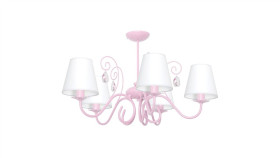 Żyrandol Sara Pink 5Xe14 Mlp1052 Milagro