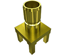Złącze koncentryczne Montaż na płytce drukowanej Żeński 75Ω typ złącza Złącze SMB 0 to 4GHz Przepust typ kabla