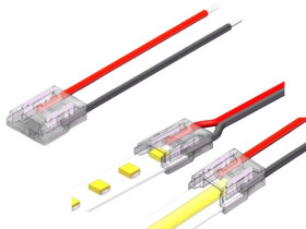 ZLACZKA LED 2P PCB 10MM COB I SMD 6A