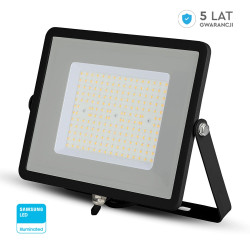 VT-106 100W Naświetlacz LED SMD Chip SAMSUNG barwa: 4000K obudowa: czarna wydajność: 120lm/W 766 V-TAC