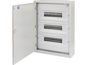 Rozdzielnica natynkowa 54 modułowa 3x18M drzwi metal IP30 WRP18-3 001101383 ETI