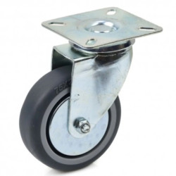 Koło obrotowe skrętne PP/TPR 50mm lub 75 mm, ŚREDNICA: 75 mm