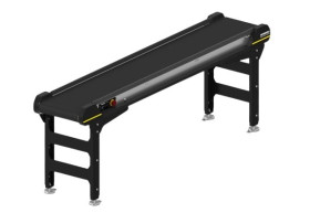 Lekka platforma przenośnikowa 50kg, 2m x 320mm Interroll