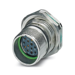 Złącze zasilające 10A Gniazdo 48 V 19 Position Phoenix Contact Metal Montaż tylny IP67