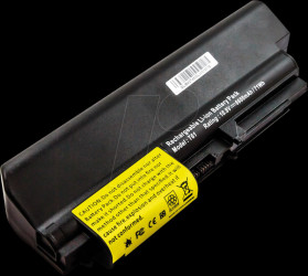 50824 Laptop battery for Lenovo, Li-Ion, 6600 mAh