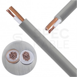 Kabel sterowniczy BiT LiHH 2x0,75mm2 szary 300/300V bezhalogenowy Dca linka Bitner