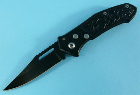 NÓŻ SKŁADANY 2/15 CZARNY