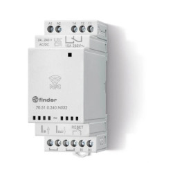 Przekaźnik kontroli prądu 1-fazowy, Detekcja prądu AC/DC 50 mA…16 A, 6-funkcyjny, NFC