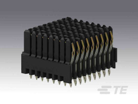 Złącze typu Backplane MULTIGIG RT 2-R Series 1.8mm Pitch 72-pinowe 9-rzędowe Żeński, Lutowane Terminal, 1.5A Montaż na