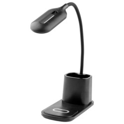 Lampka Biurkowa Nocna LVT LED 3W 3000K - 6000K USB Dotykowa z Ładowarka QI NINA