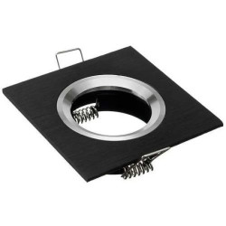 Oprawa SZAFIR kwadrat stała czarna drap