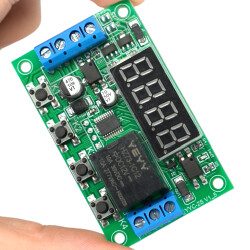 Moduł cyfrowego wyłącznika czasowego czasówka LED DC 5V-24V 32 funkcje