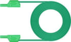 Przewód banan - banan długość 105cm 18AWG zielony